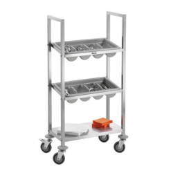 Besteckwagen TBST200 – 60 kg Traglast | bartscher