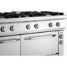 Gasherd 70060 EB11 mit Umluftofen 1200x700x850 | bartscher