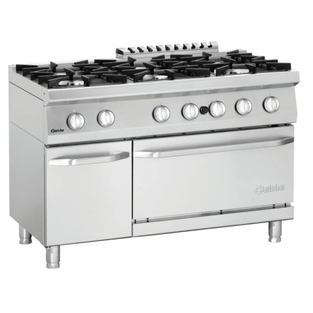 Cuisinière à gaz 70060 GB21 120x70 cm – Puissante | bartscher