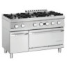 Gas stove 70060 GB21 – 6 Hobs, 51.6 kW Power | bartscher