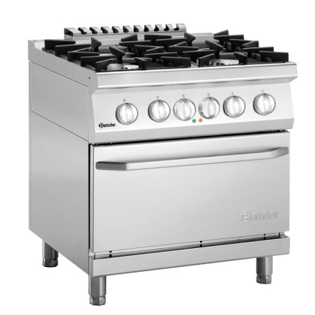 Cuisinière gaz 70040 EB21 800x700 mm – Puissante | bartschER