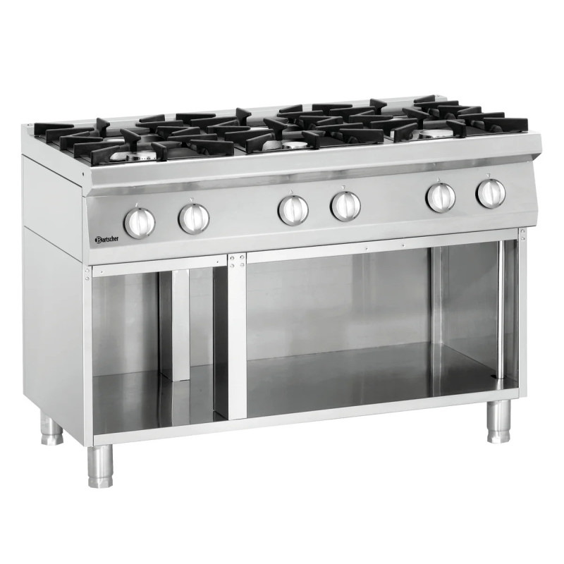 Gas stove 70060 – 6-burner 44.1 kW | bartschershop