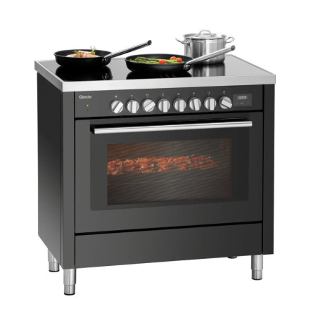 Induction Stove 6K-EBMF – 6 Hobs, Multifunction Oven | barttscher