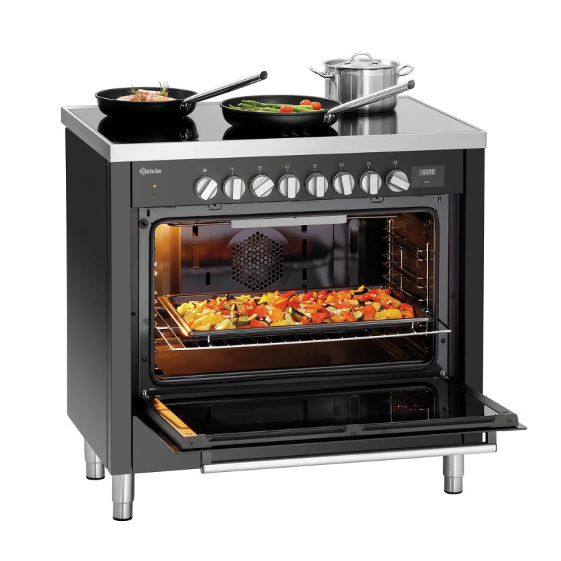 Plaque à induction 6 foyers 10500W – Bartscher