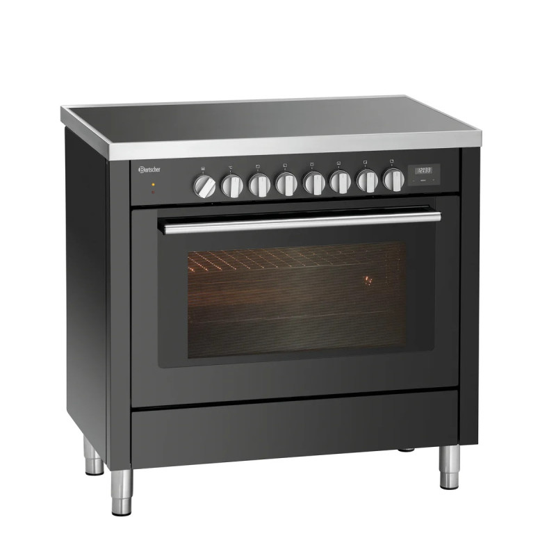 Induction Stove 6K-EBMF – 6 Hobs, Multifunction Oven | barttscher