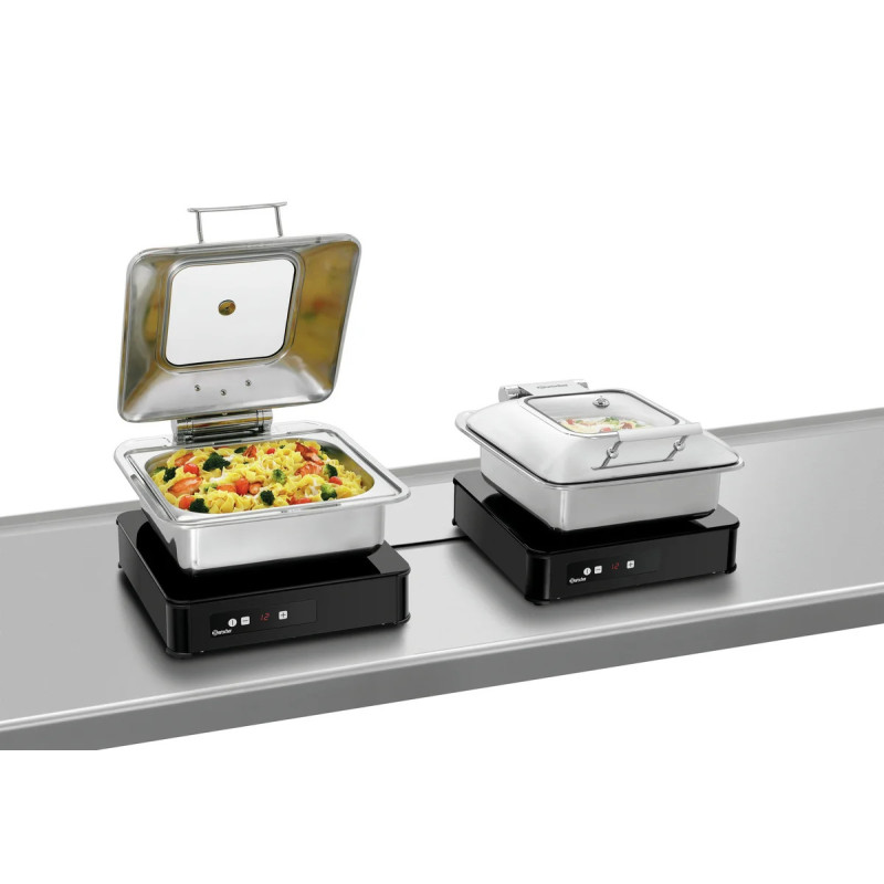 Induktionswarmhalteplatte IW3-SW – 300 W Leistung | bartscher