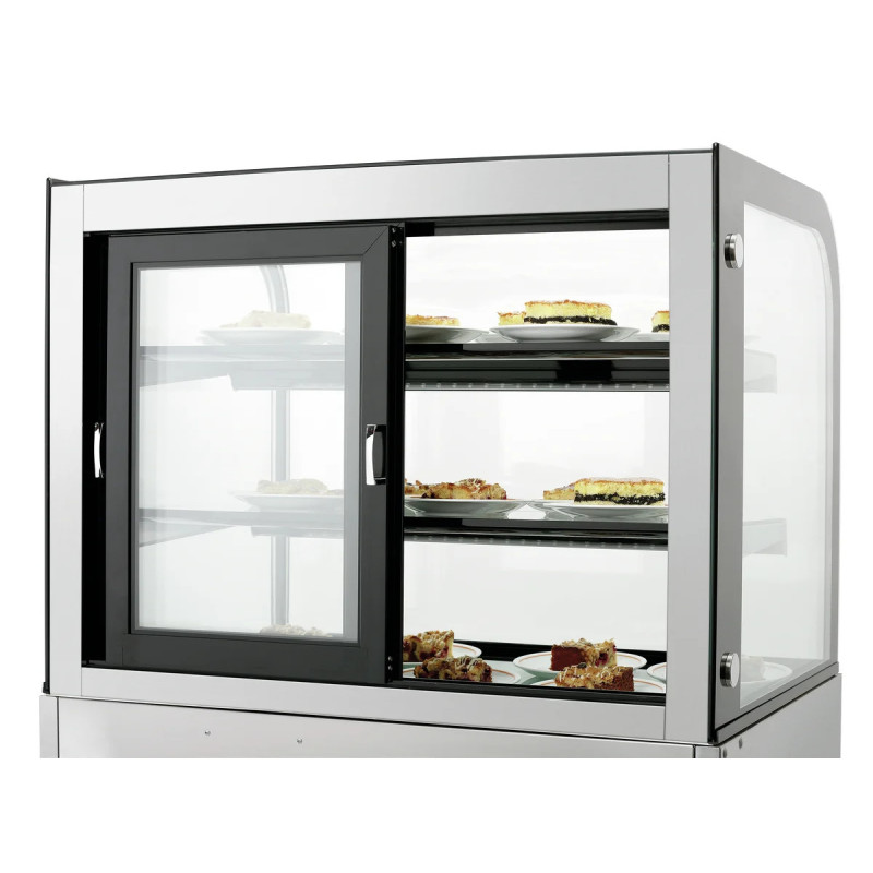 Vitrine réfrigérée 270L avec porte coulissante | bartsch er