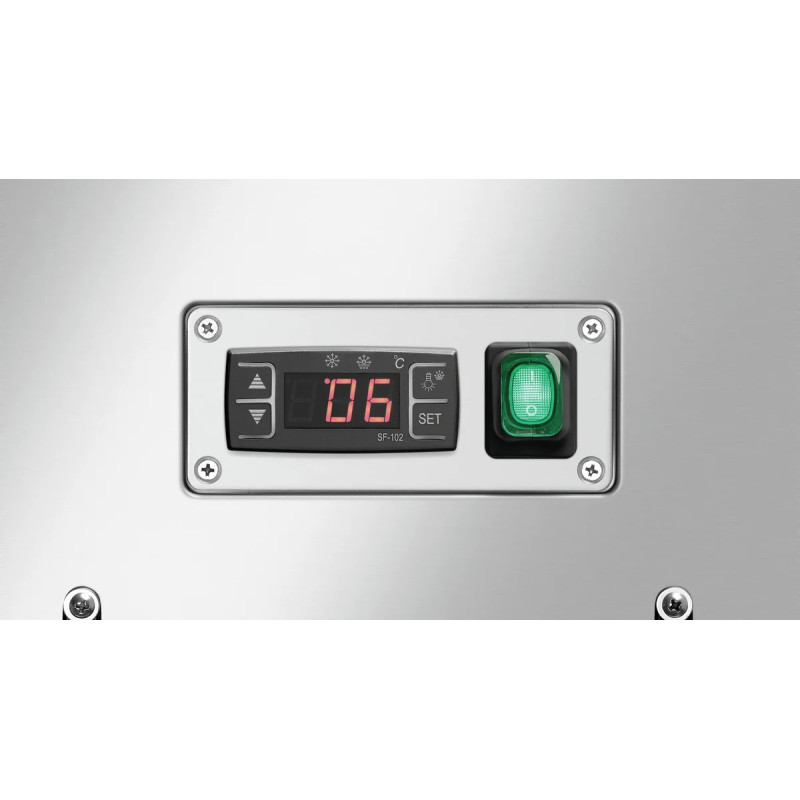 Display fridge KV 270L – Sliding door, LED lighting | bartsch er