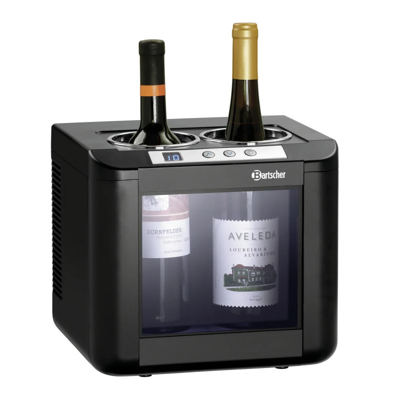 Cave à vin 2FL-100 – Refroidissement précis à 10-32°C | bartscher
