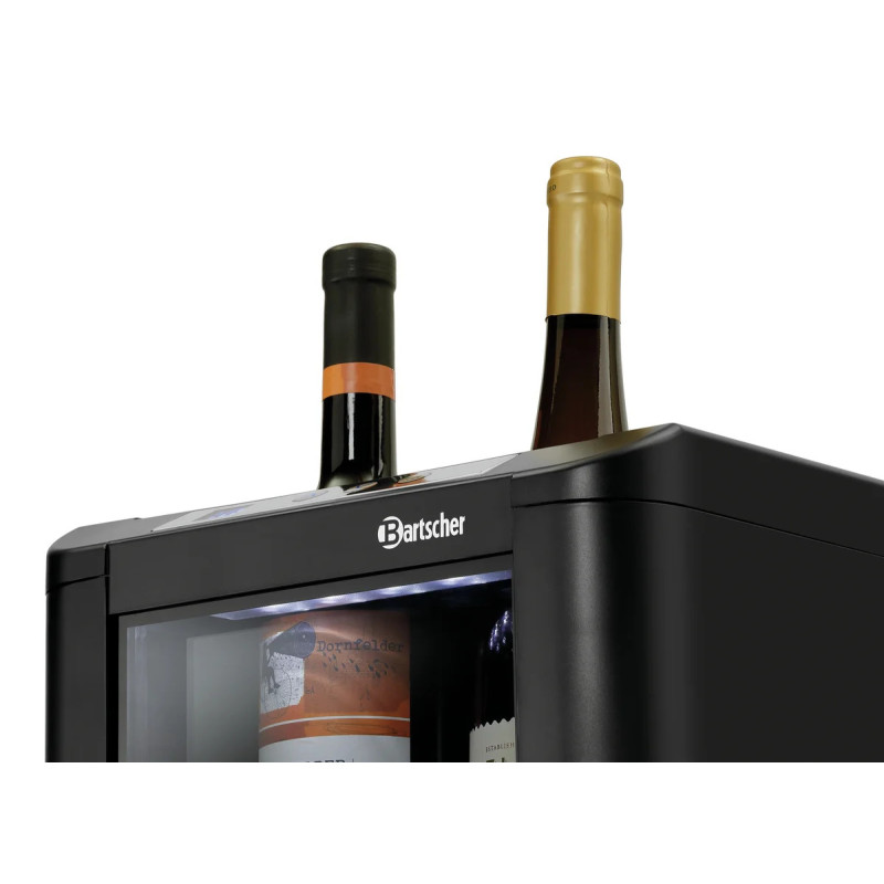 Weinkühler 2FL-100 – Temperaturregelung 10-32 °C | bartscher