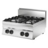 Cuisinière gaz 4 foyers 19,1 kW – bartschER