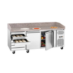Comptoir réfrigéré pizza G-S7T2 – 2015 mm | bartscher