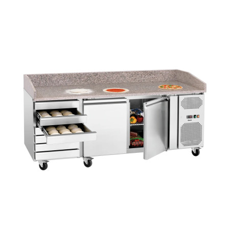 Comptoir réfrigéré pizza G-S7T2 – 2015 mm | bartscher