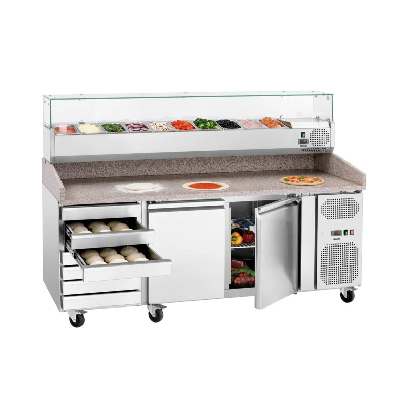 Comptoir réfrigéré pizza G-S7T2 – 2015 mm | bartscher