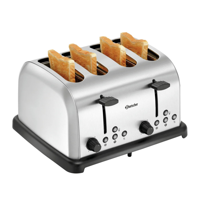 Toaster TBRB40 – vielseitig & robust für Gastronomie | bartscher