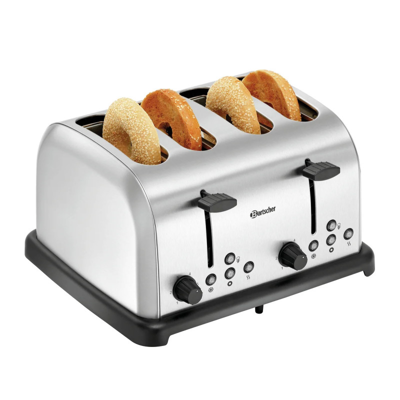 Toaster TBRB40 – vielseitig & robust für Gastronomie | bartscher