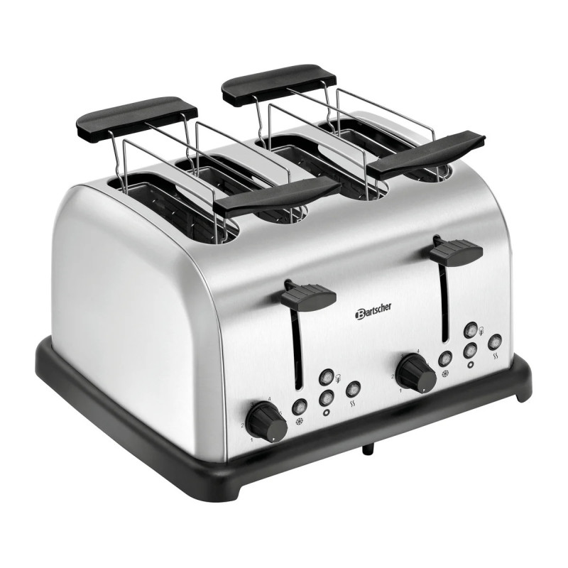 Toaster TBRB40 – vielseitig & robust für Gastronomie | bartscher