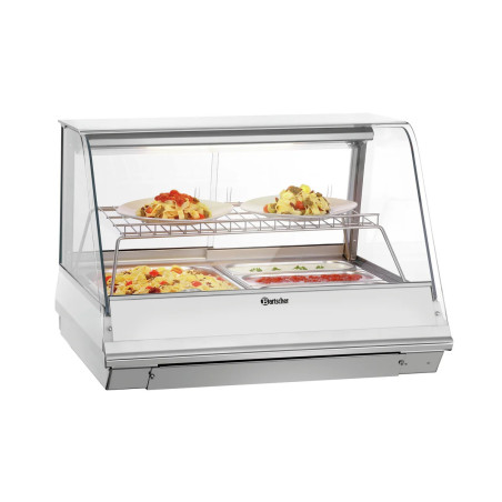Hot Display Unit GN2110-R – Sliding Glass Door | bartscher