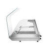 Vitrine chauffante GN2110-R porte coulissante | bartschER