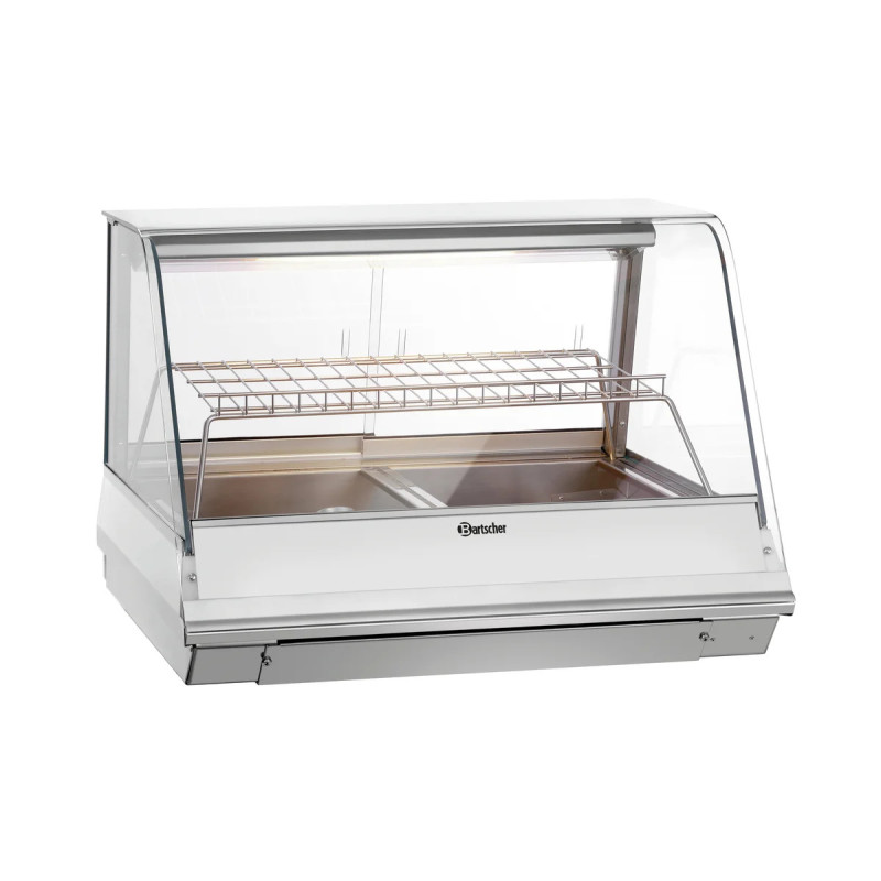 Vitrine chauffante GN2110-R porte coulissante | bartschER