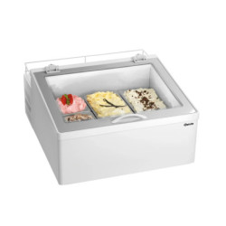 Eisvitrine 3x5L-F – LED-Beleuchtung & statische Kühlung | bartscher