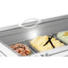 Eisvitrine 3x5L-F – LED-Beleuchtung & statische Kühlung | bartscher