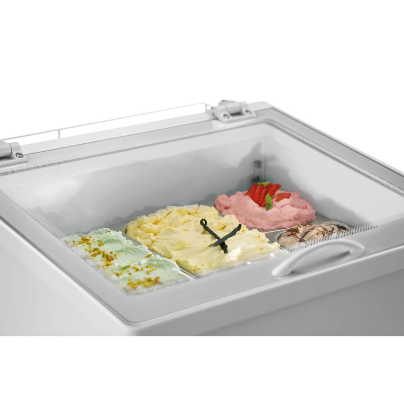 Eisvitrine 3x5L-F – LED-Beleuchtung & statische Kühlung | bartscher
