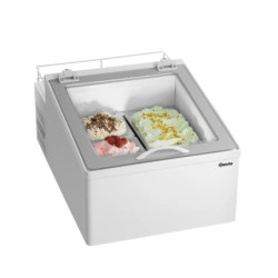 Eisvitrine 2x5L-F mit LED-Beleuchtung – bartscher