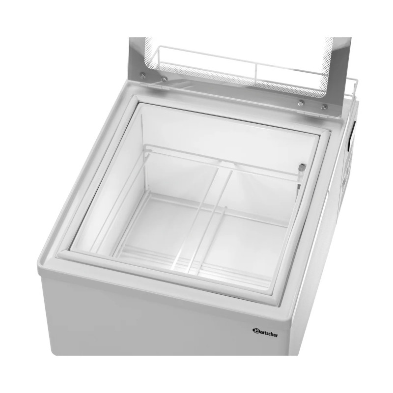 Eisvitrine 2x5L-F mit LED-Beleuchtung – bartscher