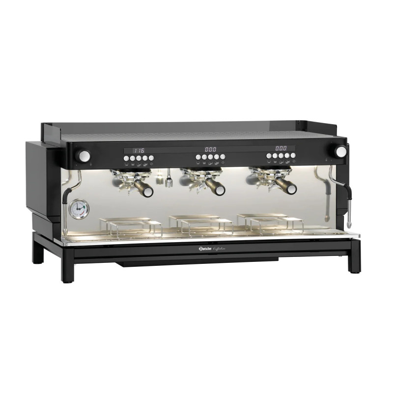Coffee machine Coffeeline B30 – 3-Group, LED Lighting | bartschER