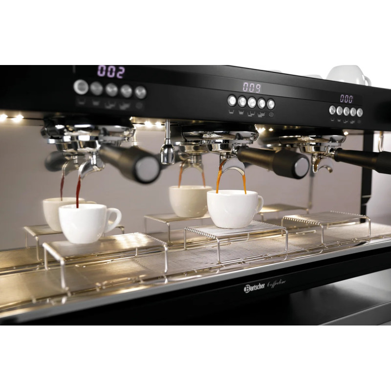 Coffee machine Coffeeline B30 – 3-Group, LED Lighting | bartschER