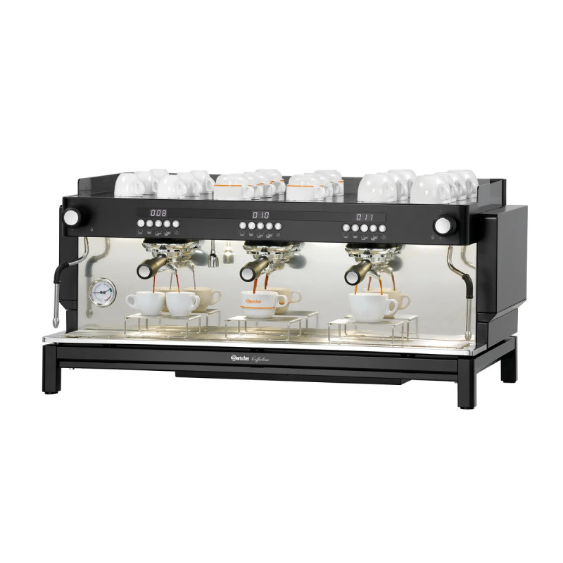 Coffee machine Coffeeline B30 – 3-Group, LED Lighting | bartschER