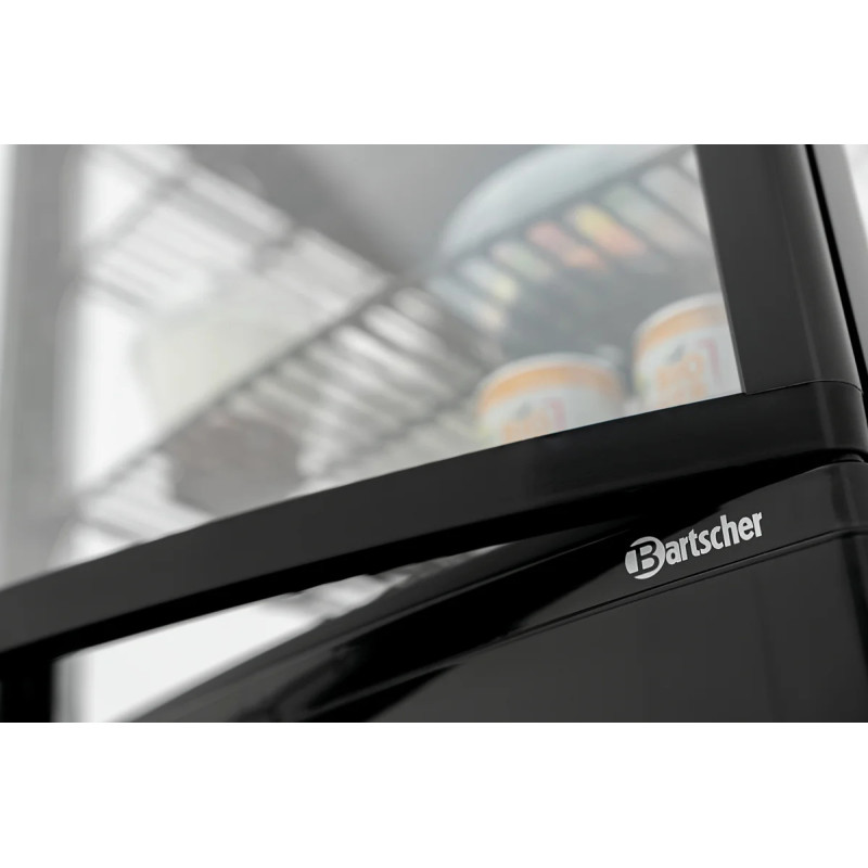 Mini refroidisseur 64L2T noir 64L – froid performant | bartscher