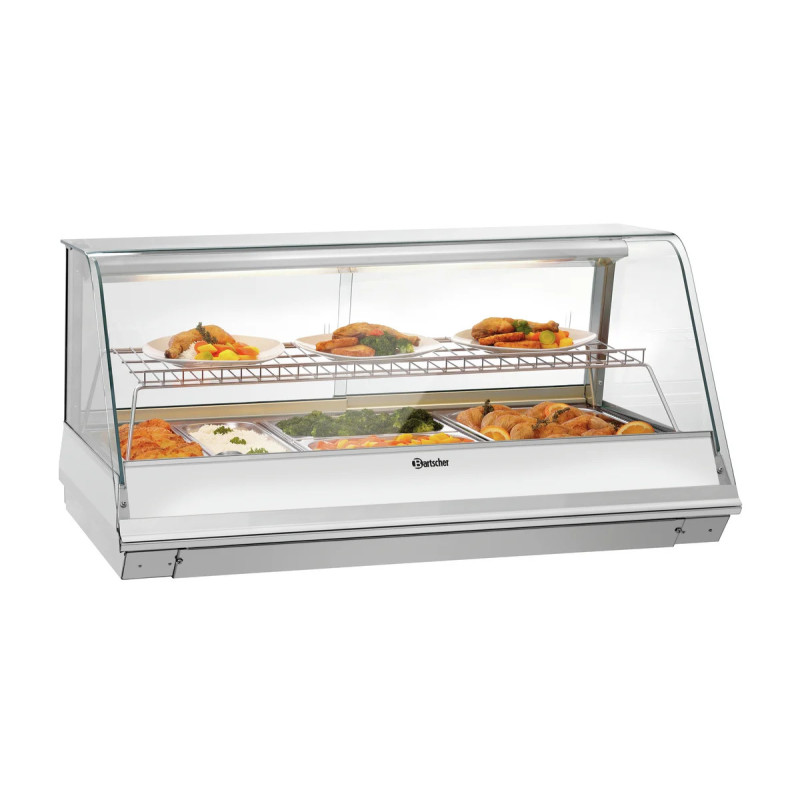 Vitrine chauffante GN3110-R avec porte coulissante | bartschER