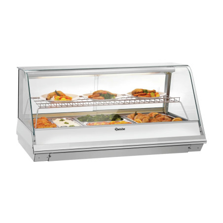Vitrine chauffante GN3110-R avec porte coulissante | bartschER