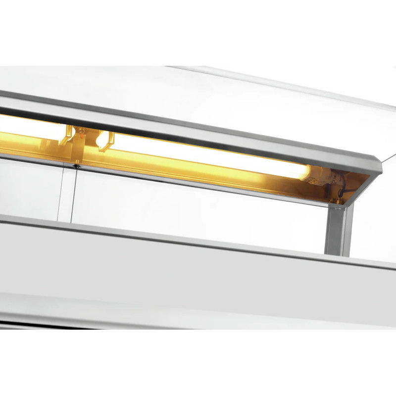 Vitrine chauffante GN3110-R avec porte coulissante | bartschER