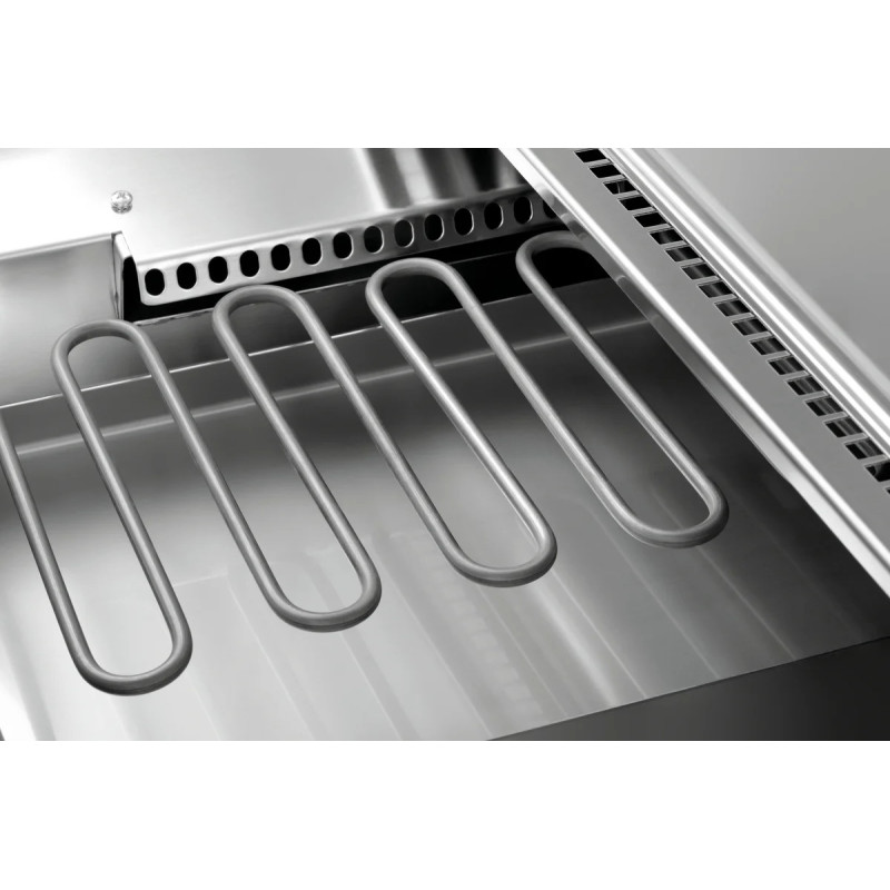 Vitrine chauffante GN3110-R avec porte coulissante | bartschER