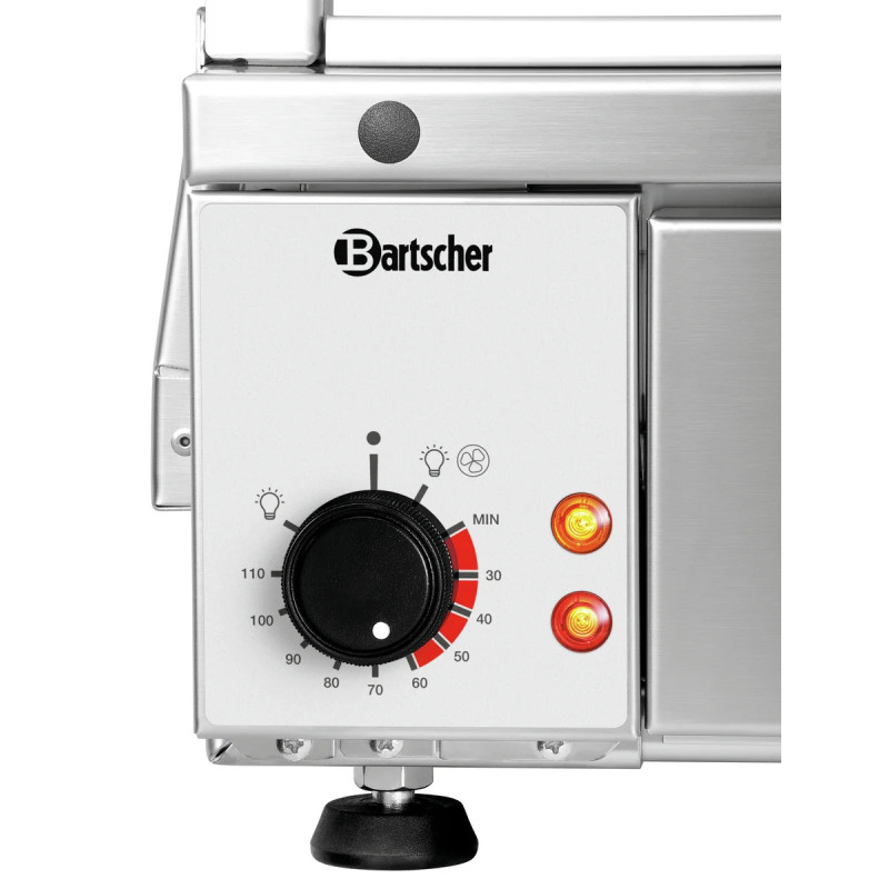 Vitrine chauffante GN3110-R avec porte coulissante | bartschER
