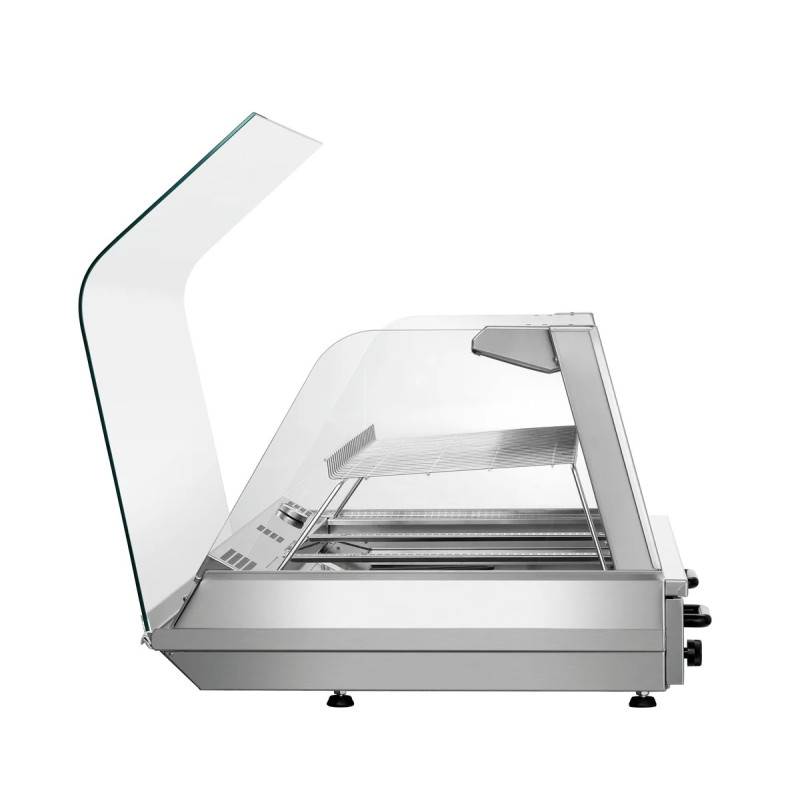 Vitrine chauffante GN3110-R avec porte coulissante | bartschER