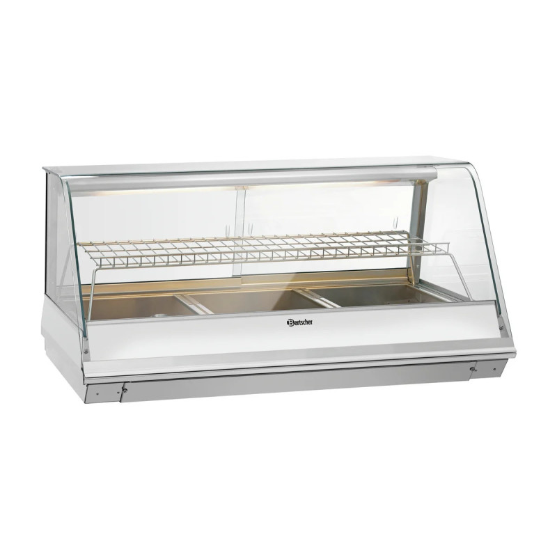 Vitrine chauffante GN3110-R avec porte coulissante | bartschER