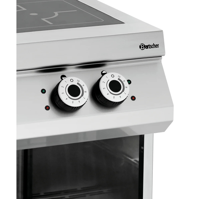 Induktionsherd 2 Felder 900 Serie – hohe Leistung | bartscher