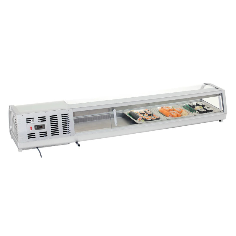 Cooling top unit SushiBar GL2-180 – LED Display | bartscher