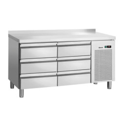 Comptoir réfrigéré S6-100 MA – 6 tiroirs inox | bartschER