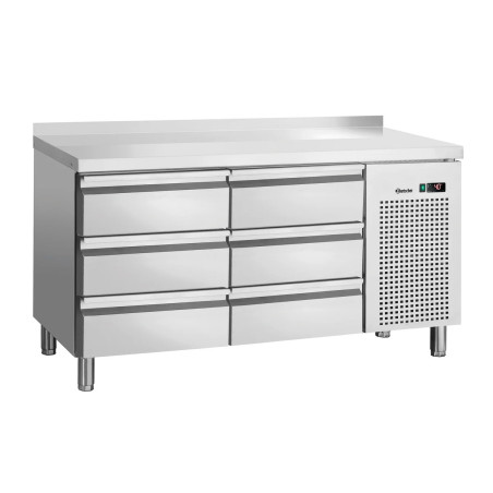 Comptoir réfrigéré S6-100 MA – 6 tiroirs inox | bartschER