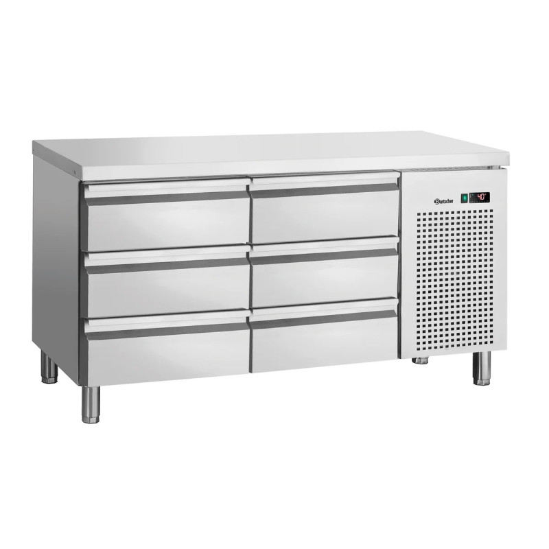 Comptoir réfrigéré S6-100 – Refroidissement uniforme | bartsch er