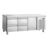 Refrigerated counter S4T1-150 – Even Cooling | bartscher
