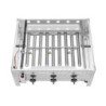 Gas-Tischbräter TB1100PF – 3 Brenner, Edelstahl | bartscher