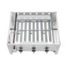 Gas-Tischbräter TB1100PF – 3 Brenner, Edelstahl | bartscher