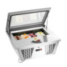 Eisvitrine 4x6,5L-F – LED-Beleuchtung & Edelstahl | bartscher