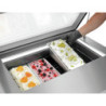Eisvitrine 4x6,5L-F – LED-Beleuchtung & Edelstahl | bartscher